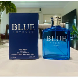 United Scents Blue Intense Eau de Parfum for Men, 3.4 fl oz / 100 mL