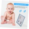 Toyvian 1 Set Hand and Foot Inkpad Photo Frame baby