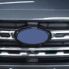 car-attention Gloss Black Front Rear Emblem Badge Logo Trim 2PCS