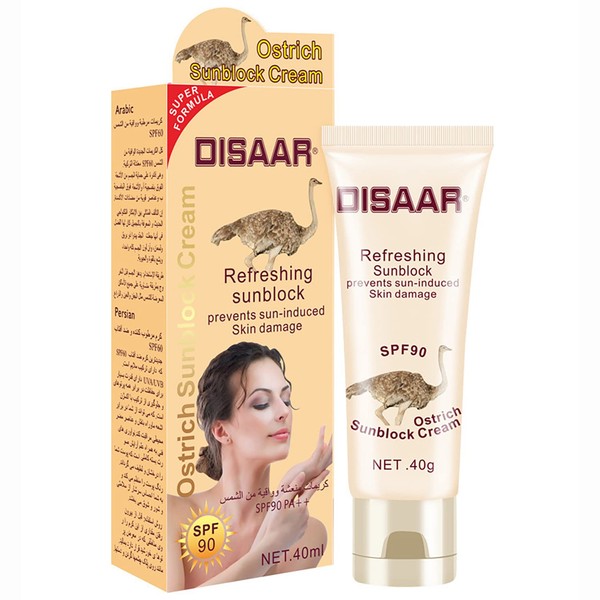 DISAAR BEAUTY Sunblock Cream Refreshing Sunscreen Face Neck Arms Skin