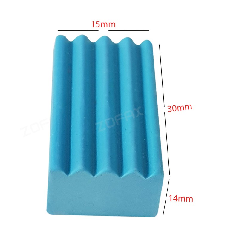 TeeNo Novelty Colour Pencil Erasers, Multicolour, Medium, Pack of 100,