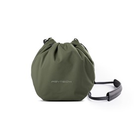 PGYTECH OneGo Drawstring Bag (Forest Green) Shoulder Bag Detachable Strap Camera Bag Lightweight Pouch, Modern