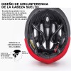 PEGGS Casco De Bicicleta De Ciclismo De Montaña Con Luz