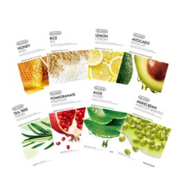 The Face Shop Mask Pack Grinded Cucumber 1 pack per day Moisture 20 sheets BNS / 더페이스샵 마스크팩 갈아만든 오이 1일1팩 수분 20매 BNS