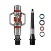 Crankbrothers Eggbeater-3 Pedals, Silver with Red Spring