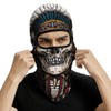 Skull Face Mask, Balaclava, Neck Gaiter, UV Sun Protection,Motorcycle Ski