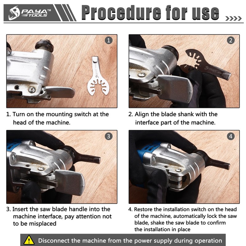 PAYA TOOLS Hooked Cutter Blade for Precision Work - Planked