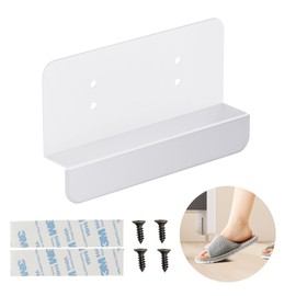 Adzyz Hands Free Garbage Drawer Foot Pull Handle,Foot Pull for Trash Cabinet Drawer,Touchless Hands Free Design for Full Overlay Cabinet Door(2Pack White)