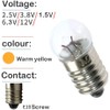 MEETOOT 10pcs E10 Mini Light Bulbs 1.5V 0.3A Physical Electrical