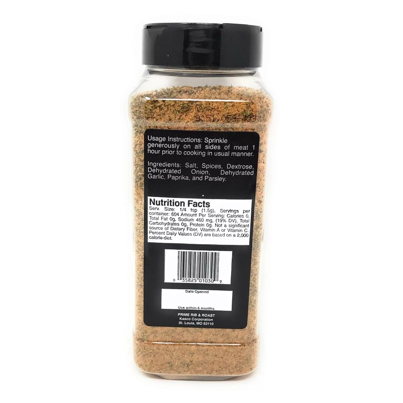 Sniders Snider's 32oz Prime Rib Steak Seasoning Rub for Meats