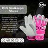 Junior Football Goalkeeper Gloves for Boys, Kids, and Youth Soccer