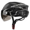 Magnetic Suction Protective Helmet with Goggles/Light for Mountain Bike Road