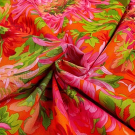 FreeSpirit Fabrics Kaffe Fassett Shaggy Red Fabric By The Yard