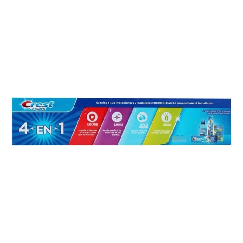 Crema Pasta Dientes Crest Crest Complite 4 En 1 (