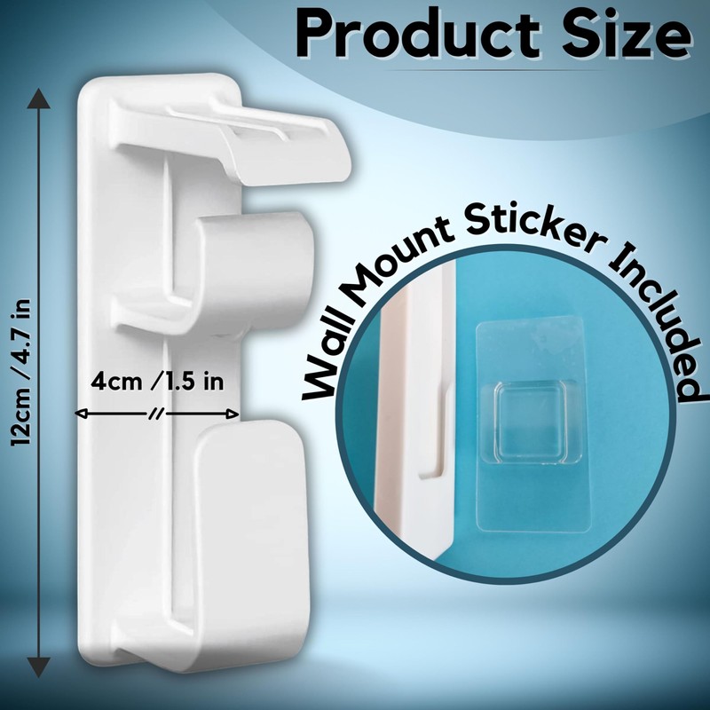 CPAP Hose Hanger Holder Hook Adjustable Removable Hose Organizer Mask