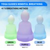 Guided Visual Meditation Breathing Light, Anxiety & Stress Relief Gift,