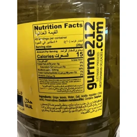 Gurme212 Gurme Premium Grape Leaves Ready to Make Stuffed Grape Leaves Lot Of 4
