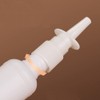 ericotry 12PCS 20ml Refillable Amber Plastic Fine Mist Nasal Spray