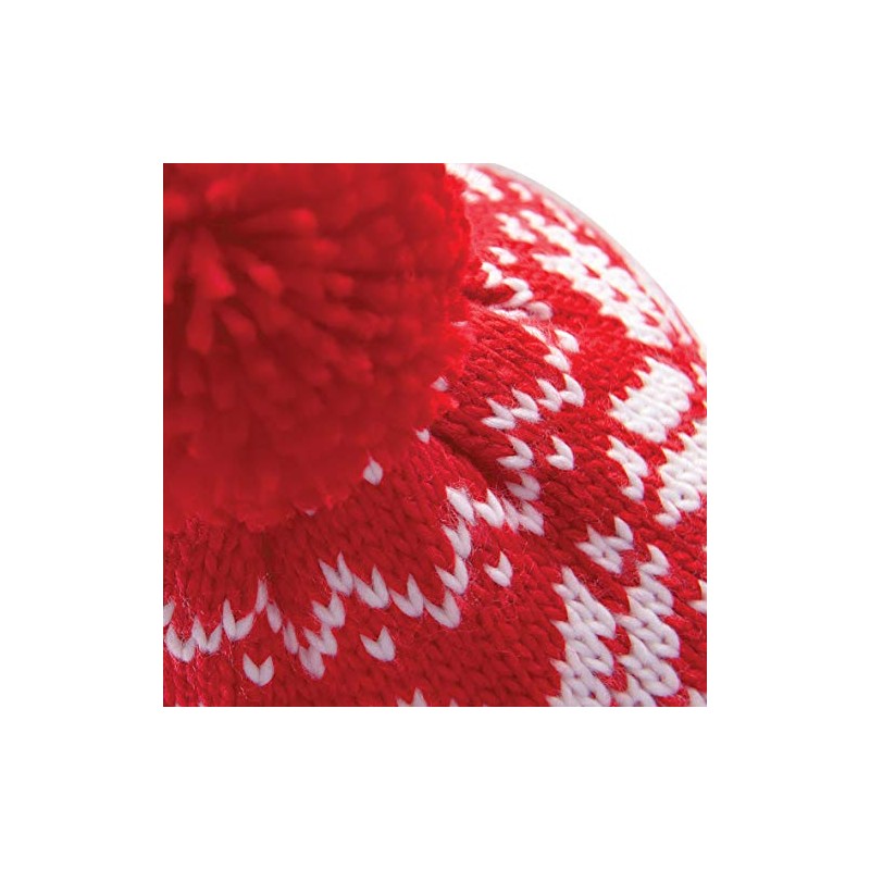 Beechfield - Fair Isle Snowstar® Beanie - Elegant Design -