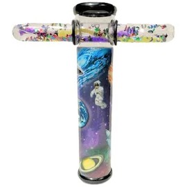 Star Magic Kaleidoscope Glitter Tube, Liquid Motion Kaleidoscope, Glitter Filled Tube Kaleidoscope 6 Inch Scope,Space, in Gift Box