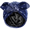 Ababalaya - Gorros con forro de satén para mujer, gorro