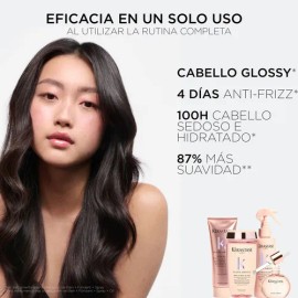 Kit Shampoo Acondicionador y Aceite para dar Brillo y Suavidad al Cabello Krastase Gloss Absolu 545 ml                                                