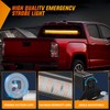 Nilight 144LED Traffic Advisor Strobe Light Bar with Controller Amber