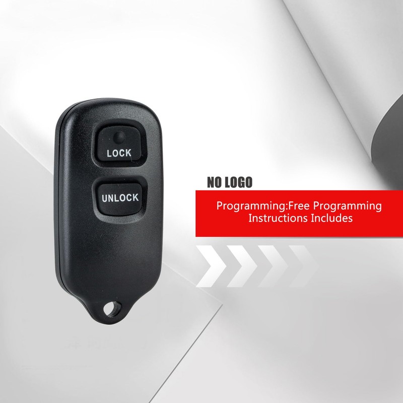 BestKeys 3-BTN Car Key Fob Keyless Entry Remote Control Fits