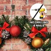 Biaungdo 8 Pcs Brick Wall Clips, Steel Brick Hook Clips,