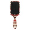 Jihqo Detangling Hair Brush Aztec Navajo Red Paddle Hairbrush with