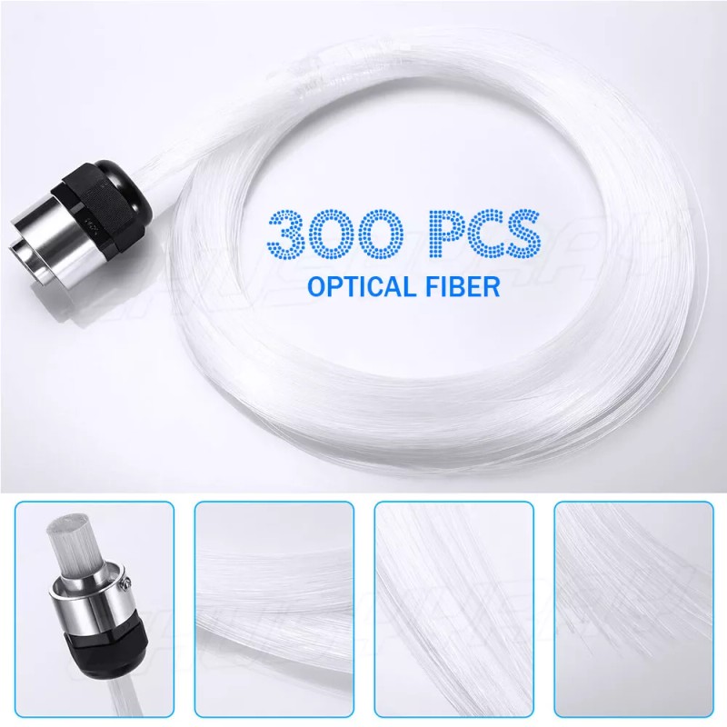 CHUSYYRAY 300PC Fiber Optic Car Home Headliner Star LIGHT KIT
