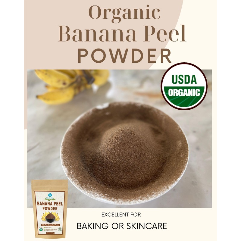 Organic Banana Peel Powder - All Natural One Ingredient 4