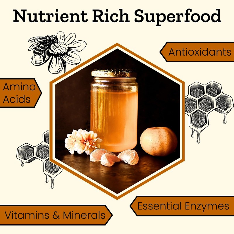 Altay Raw Buckwheat Honey - 100% Pure, Unfiltered, Unpasteurized, Ethically