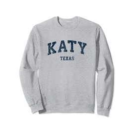 Katy Texas TX Vintage-Uni-Sport-Marine-Design Sweatshirt