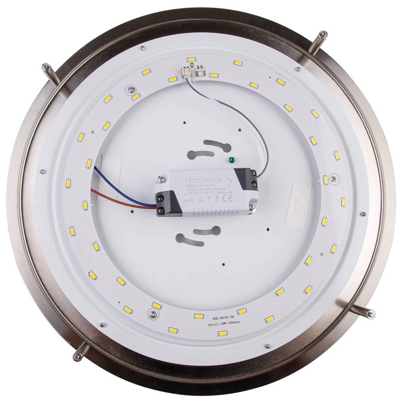 1-packLed Panel Ceiling Light Fixtures 18w 5730 SMD Circle Annular