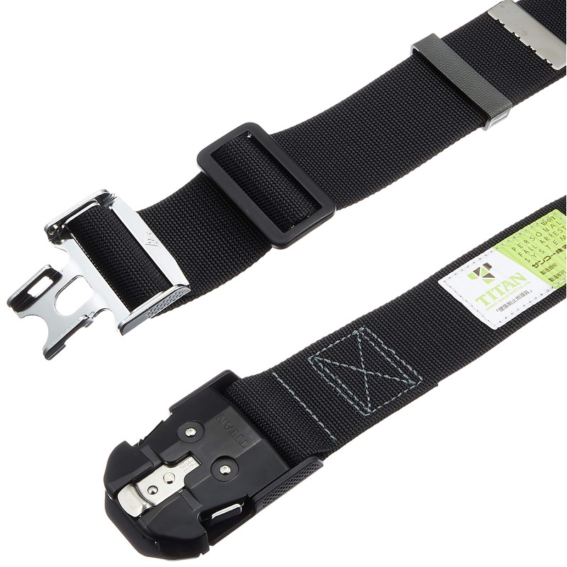 Titan OT-HAB-BL-L Crash Prevention Equipment Work Belt, One-Touch Type