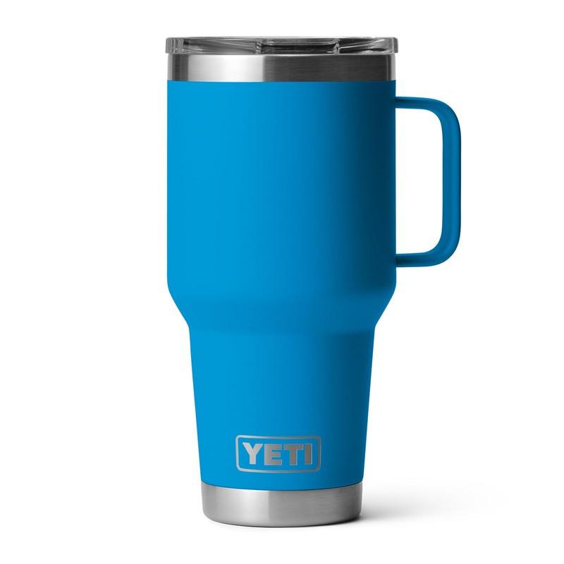 YETI Rambler 30 oz Travel Mug, Stainless Steel, Vacuum Insulated