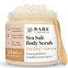 Bear Botanics 베어 보타닉스 코코넛 바닐라 바디 스크럽 24온스 |