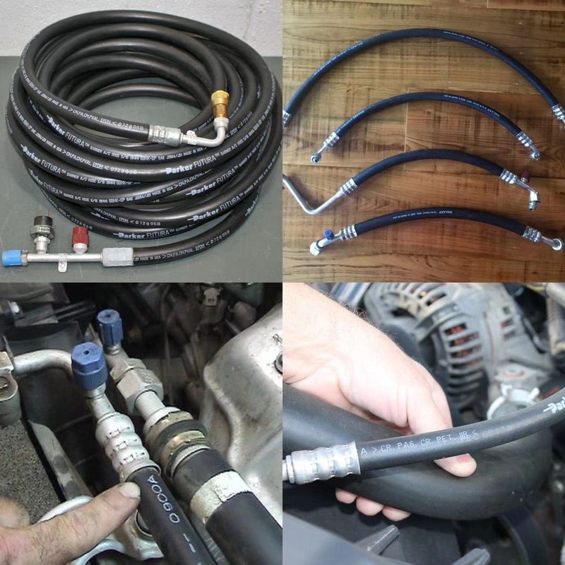iGeelee Hydraulic Hose Crimper AC Crimping Tool for Barbed &