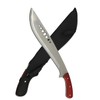 Snake Eye Machete with Heavy Duty Construction-Ergonomic Non-Slip Handle and