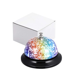 Toyvian Tabletop Bell, Call Bell, Dinner Bell, Service Bell, Call Bell, Counterbell, Service, Restaurant Reception, Store, Restaurant