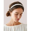 Sunolga 7 Pack White Headbands for Women Girls Non Slip
