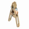 260/300/500A Brass Material A Shape Ground Welding Earth Clamp for