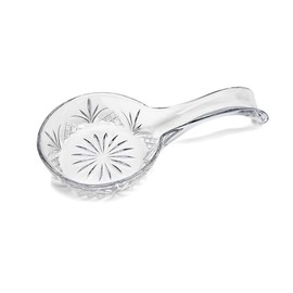 Godinger Spoon Rest Kitchen Counters, Crystal Glass Spoon Holder Rest - Dublin Collection, XL SIZE…
