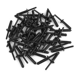 sourcing map 50 x Rivets Car Bumper Fastener Clips Plastic