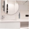 Gatuida Stainless Steel Wall Mounted Manual Soap Dispenser Durable Bathroom