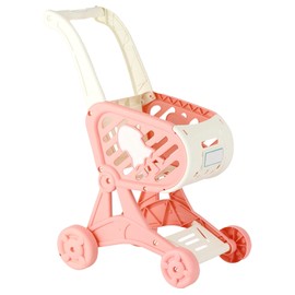 Kids Shopping Cart Toy Shopping Cart (Pink)
