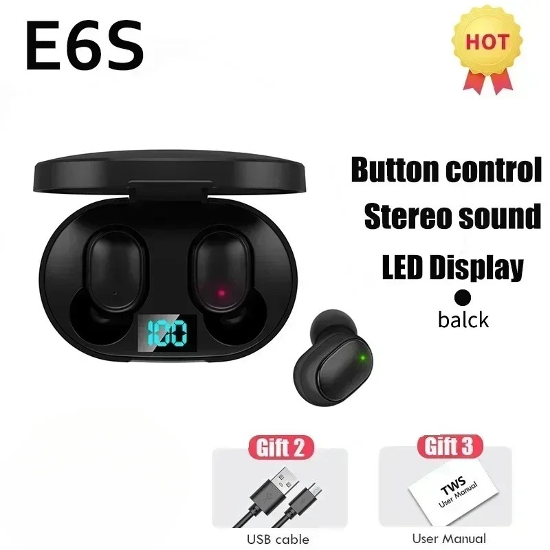Wireless Bluetooth Earbuds for Calls & Music – TWS Earphones