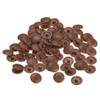 uxcell Screw Cap Covers, 80pcs 11.8x3.3mm Plastic Screw Decoration Cover
