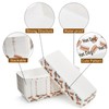 Nagpew 200 Pieces Hot Dog Tray, 2 Lb Hard Paper